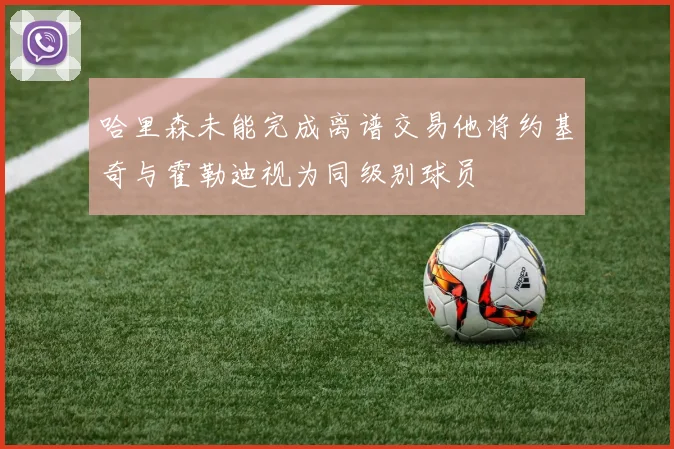 哈里森未能完成离谱交易他将约基奇与霍勒迪视为同级别球员