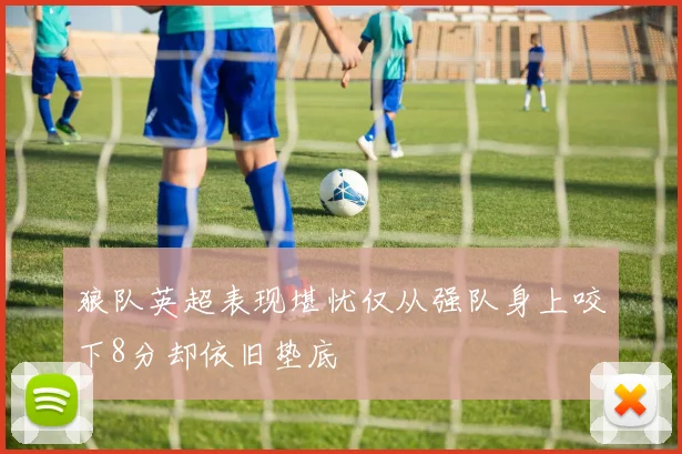 狼队英超表现堪忧仅从强队身上咬下8分却依旧垫底