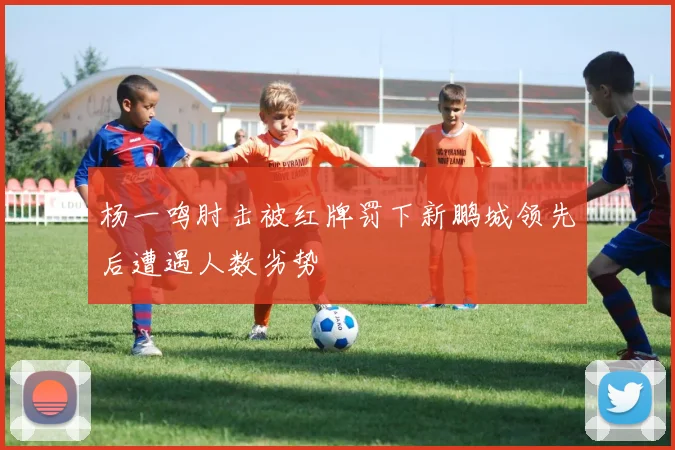 杨一鸣肘击被红牌罚下新鹏城领先后遭遇人数劣势